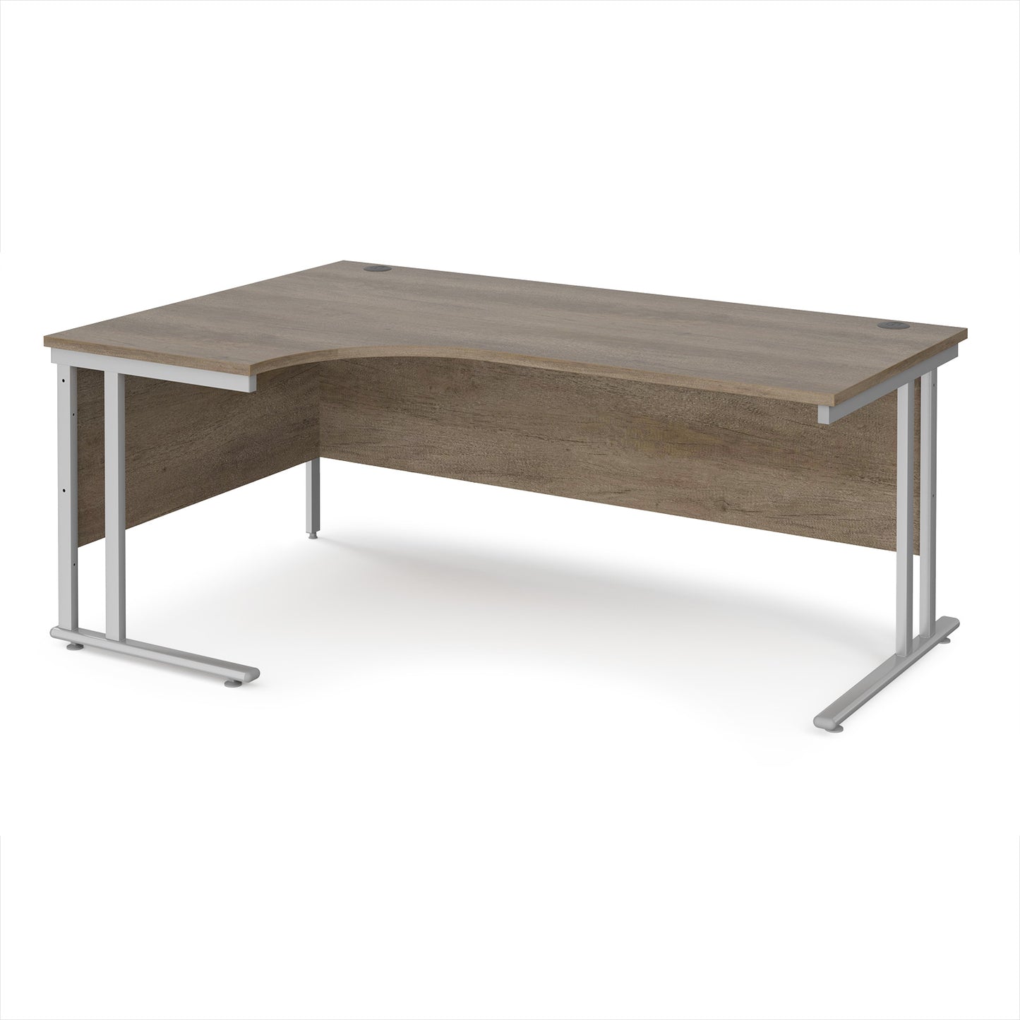 Maestro 25 cantilever left hand ergonomic desk - MC18ELSNO