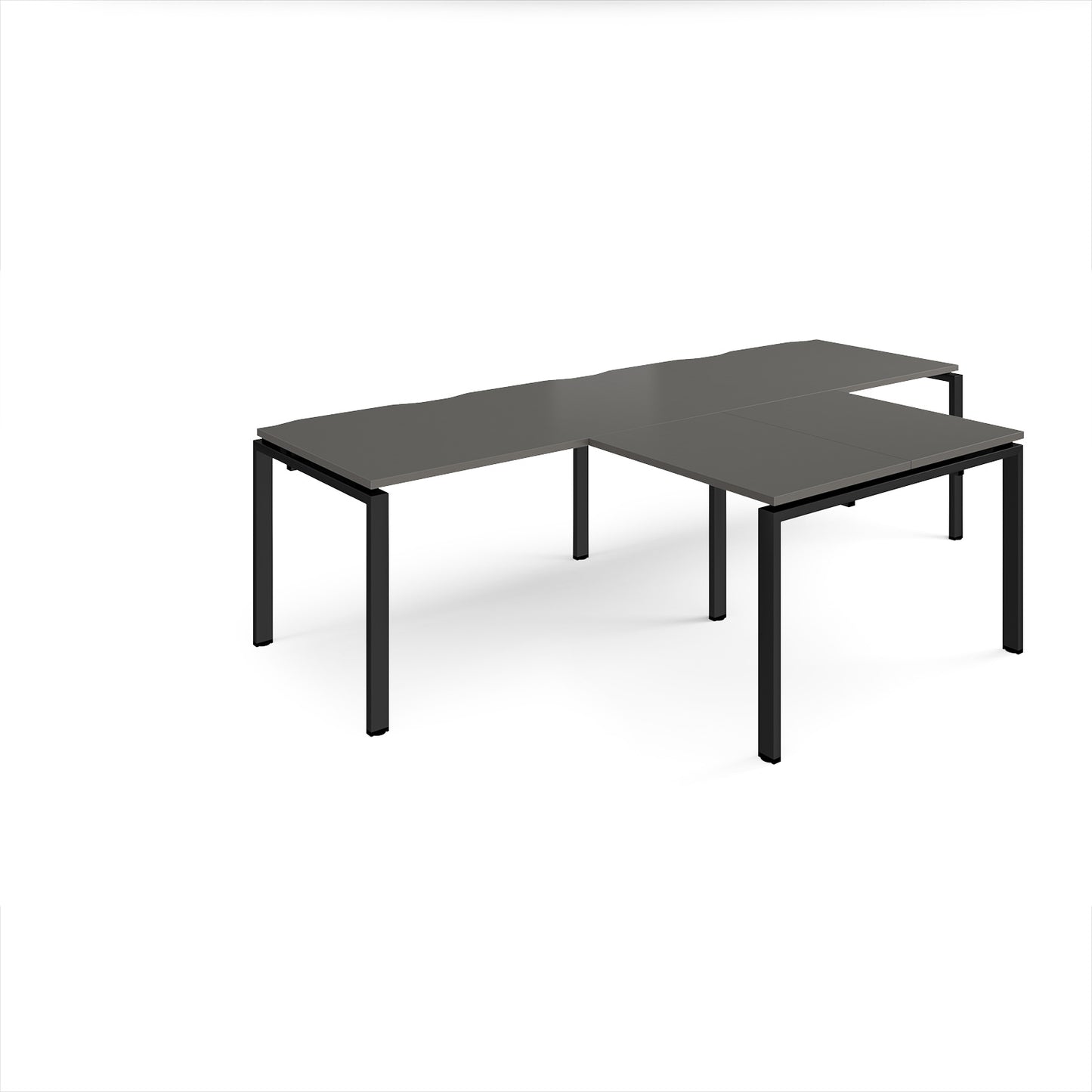 Adapt double desk with returns - ER2888-K-OG