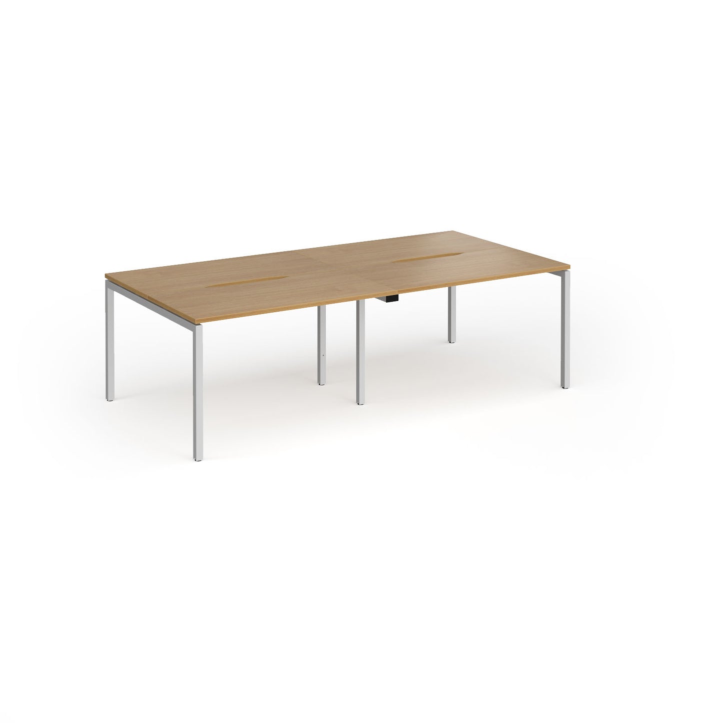 Connex Plus Goal Post Double Back to Back Desks 1200mm deep - GCO2412-S-O