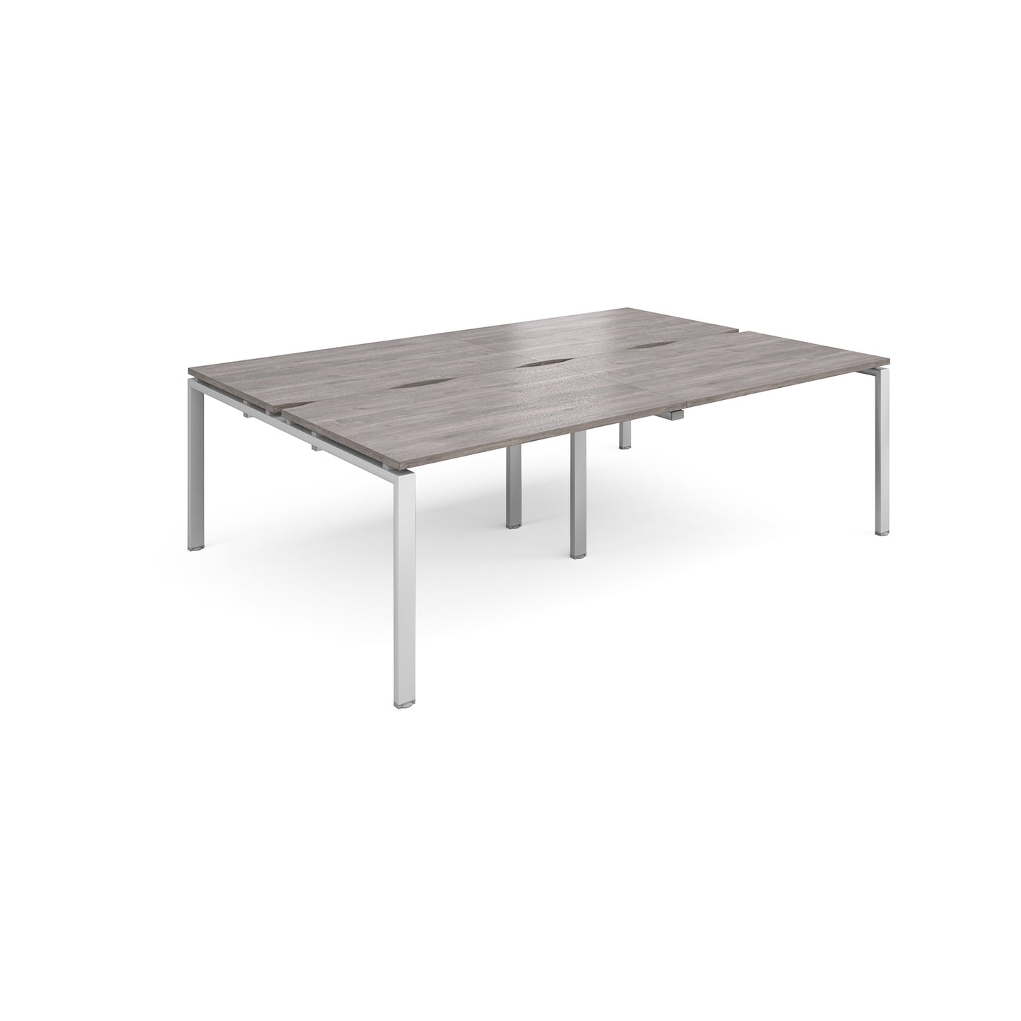Adapt sliding top double B2B desks 1600mm deep - STE2416-S-GO