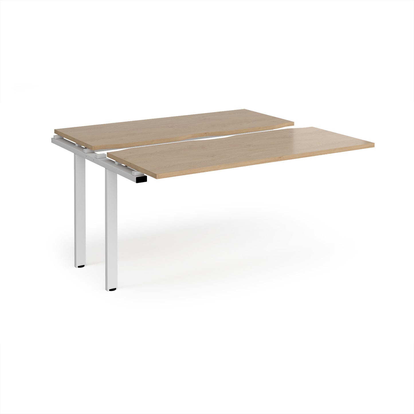 Adapt sliding top add on unit single 1200mm deep - STE1412-AB-WH-KO