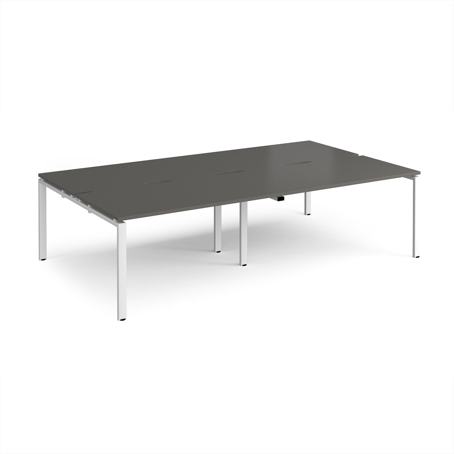 Adapt double back to back desks 1600mm deep - E2816-WH-OG