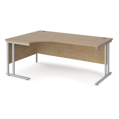 Maestro 25 cantilever left hand ergonomic desk - MC18ELSKO