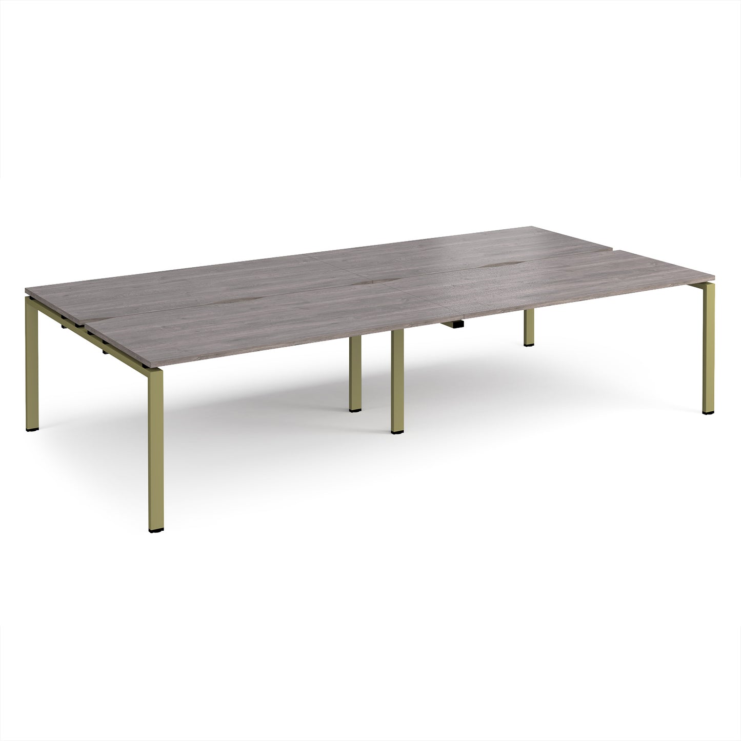 Adapt double back to back desks 1600mm deep - E3216-GN-GO