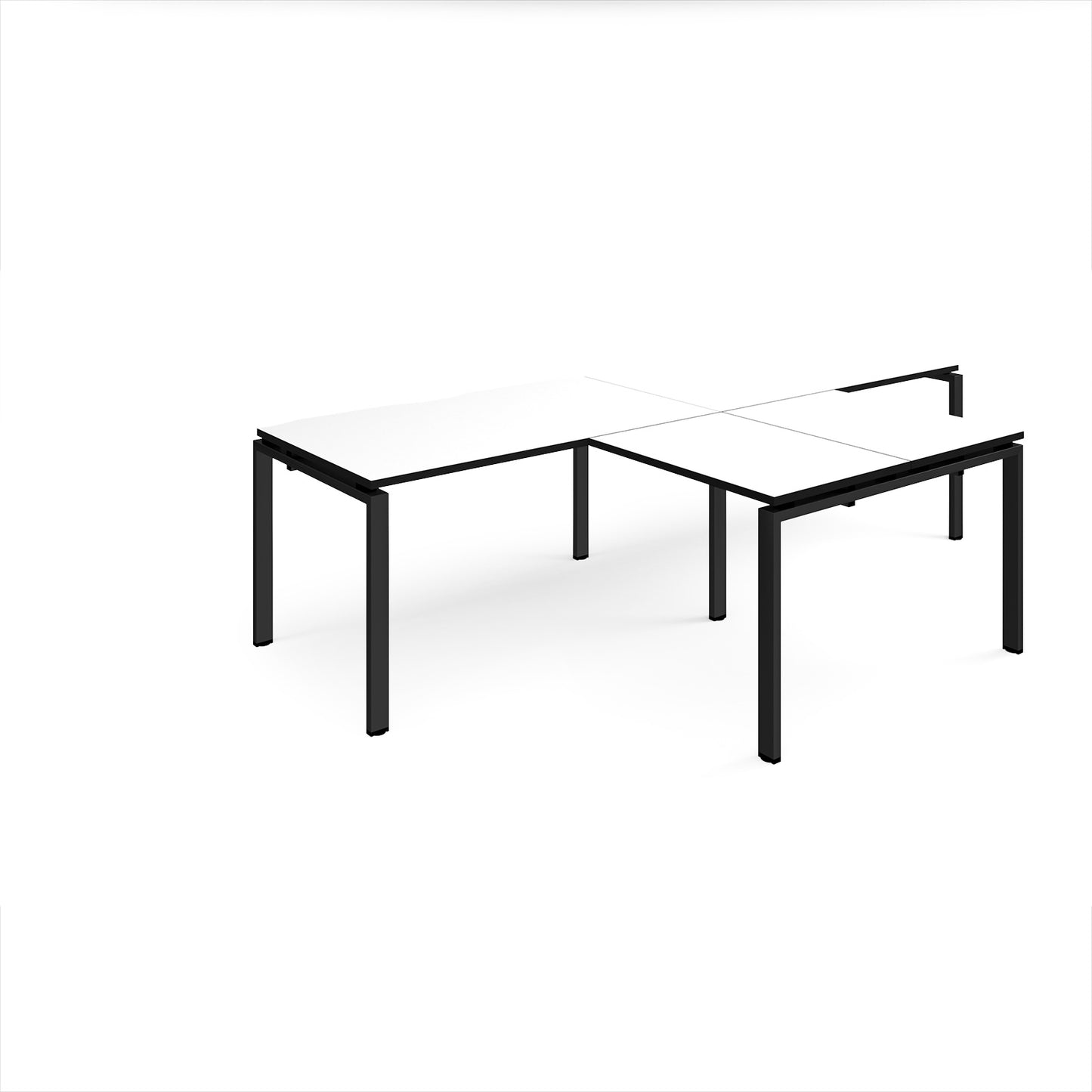 Adapt double desk with returns - ER2888-K-WK