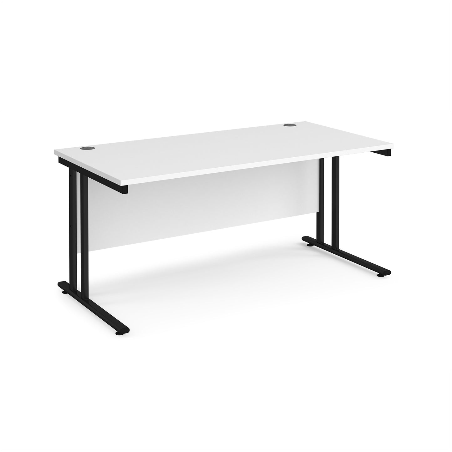 Maestro 25 cantilever 800mm deep desk - MC16KWH