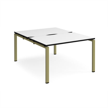Adapt back to back desks 1600mm deep - E1216-GN-WK