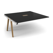 Fuze power ready add-on boardroom table