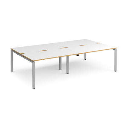 Adapt double back to back desks 1600mm deep - E2816-S-WO
