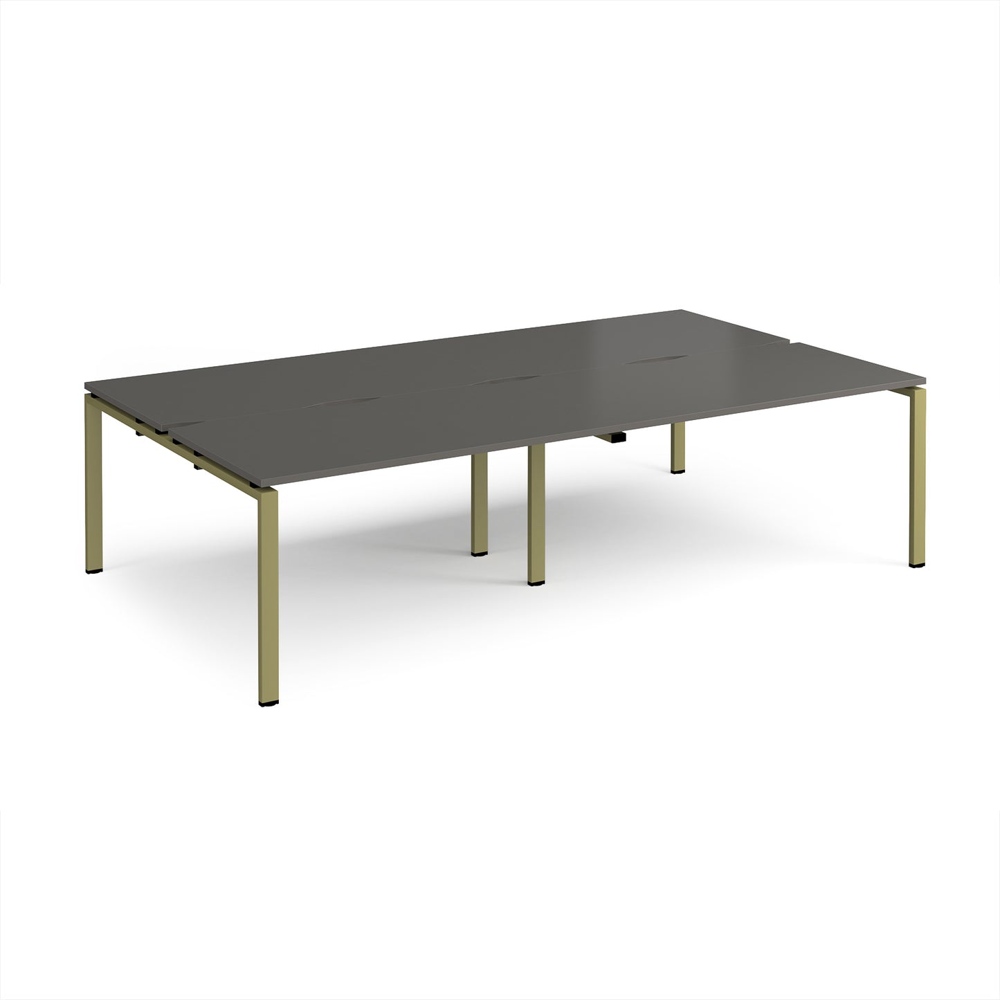 Adapt double back to back desks 1600mm deep - E2816-GN-OG