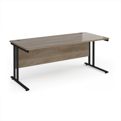 Maestro 25 cantilever 800mm deep desk - MC18KNO