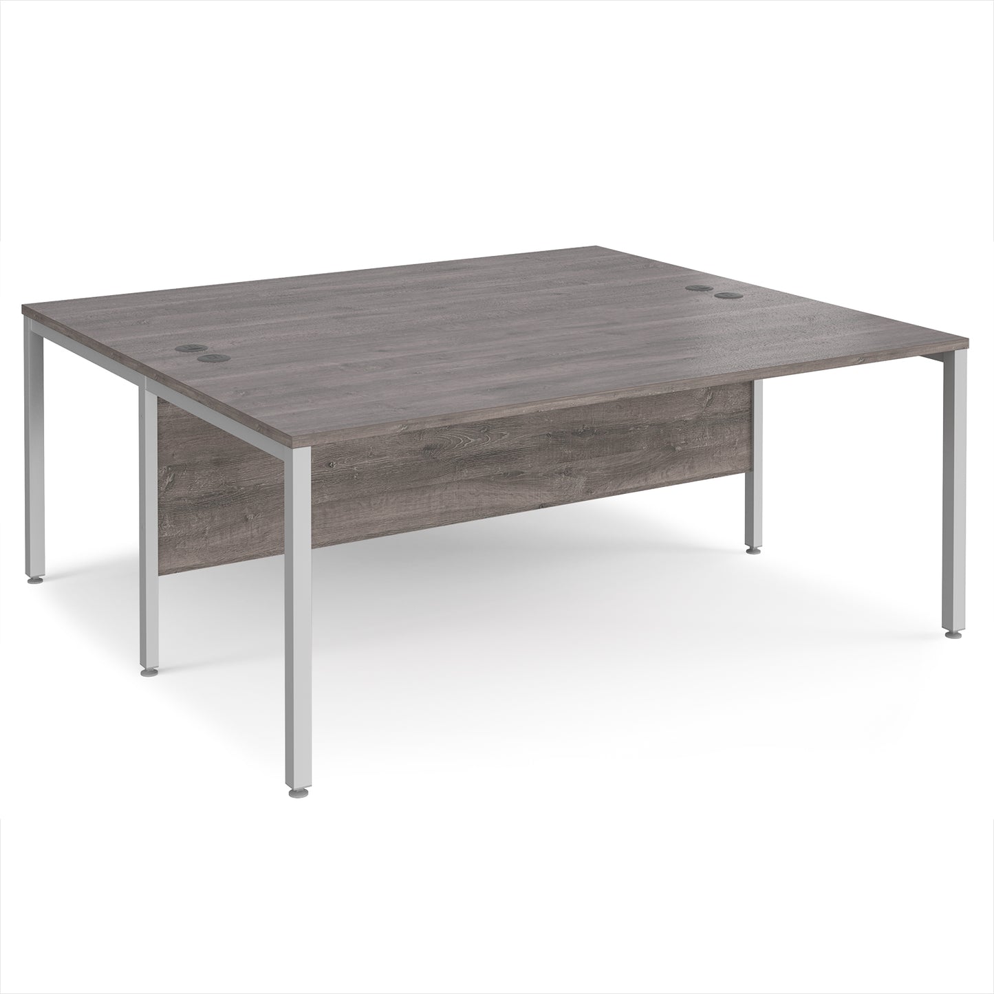 Maestro 25 bench back to back straight desks 1600mm - MB1816BSGO