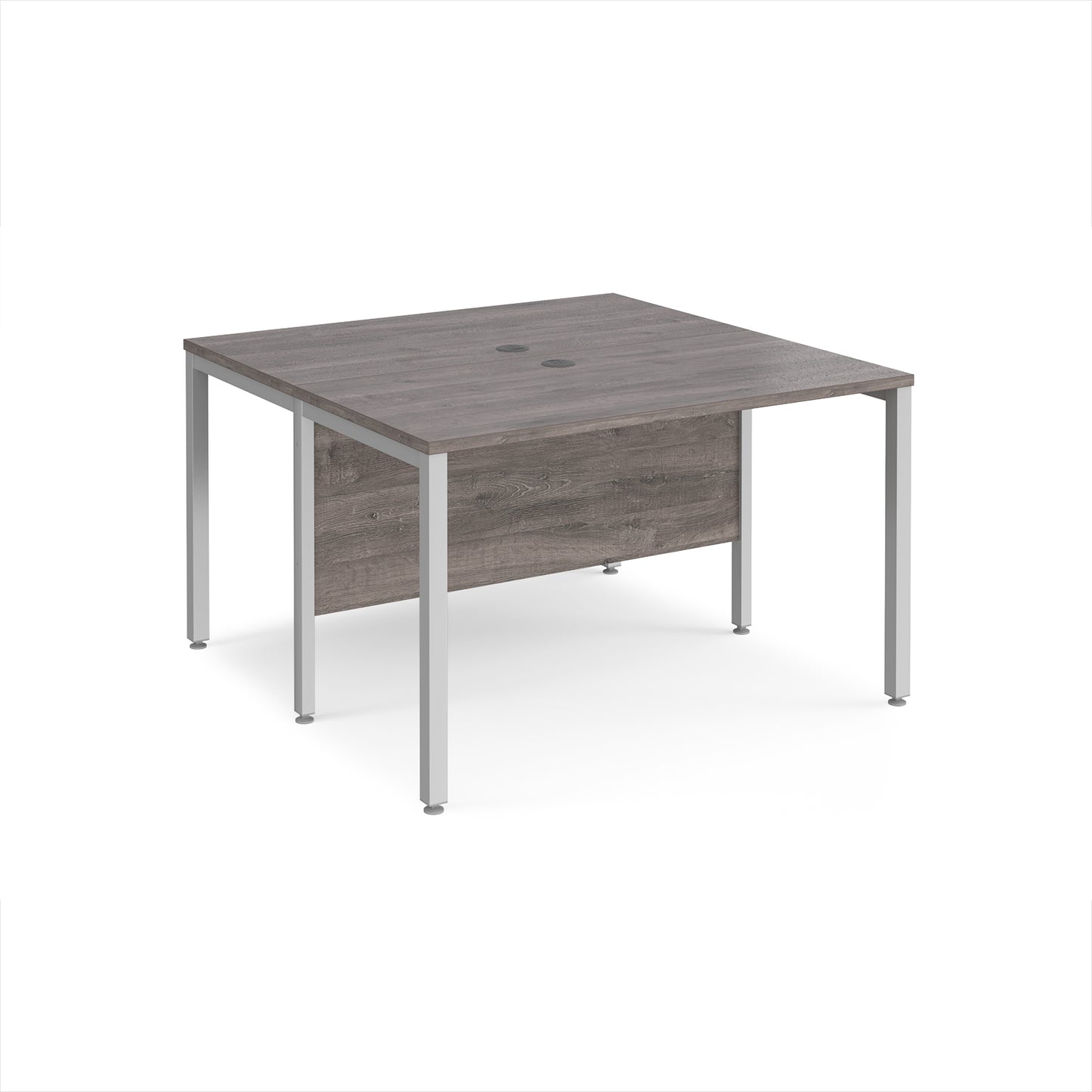 Maestro 25 bench back to back straight desks 1200mm - MB1212BSGO