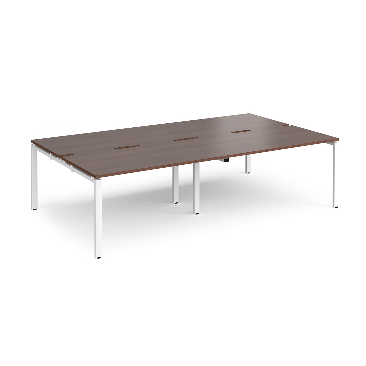 Adapt double back to back desks 1600mm deep - E2816-WH-W