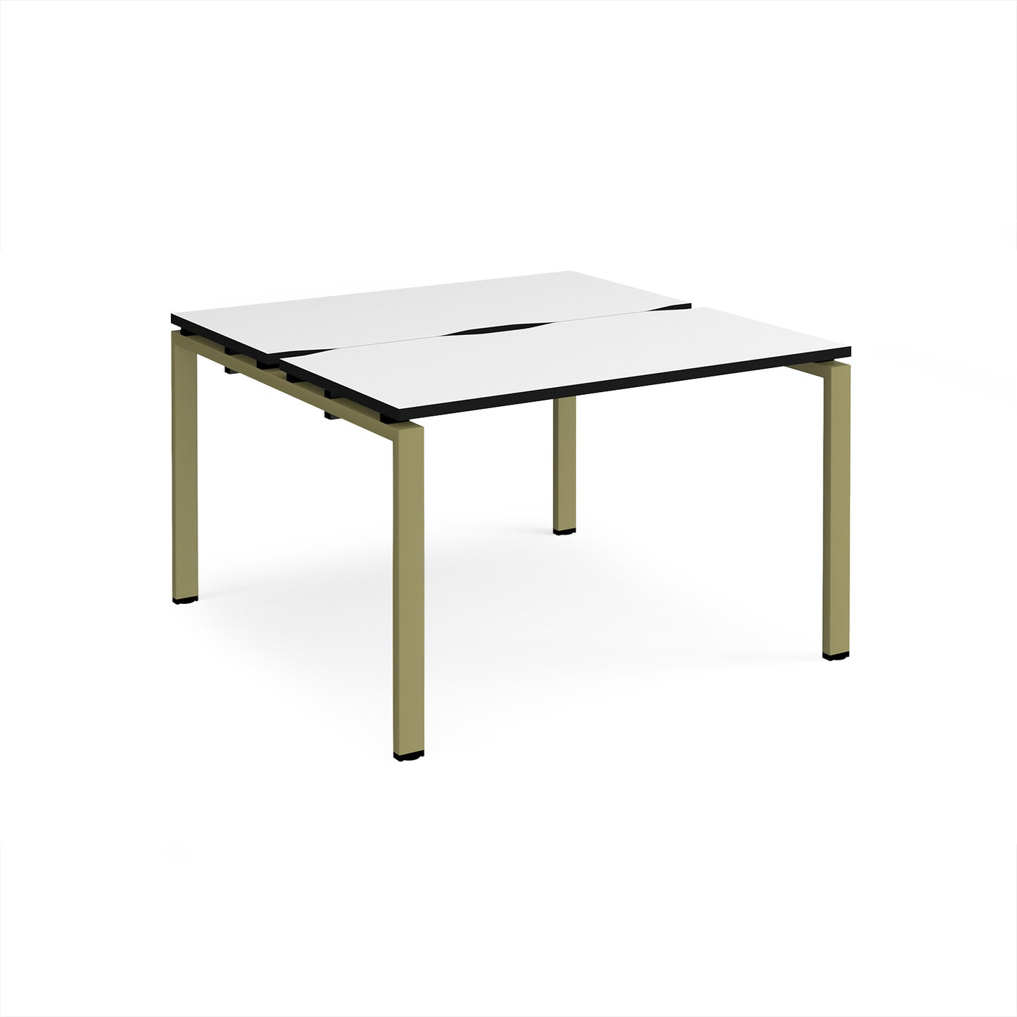 Adapt back to back desks 1200mm deep - E1212-GN-WK