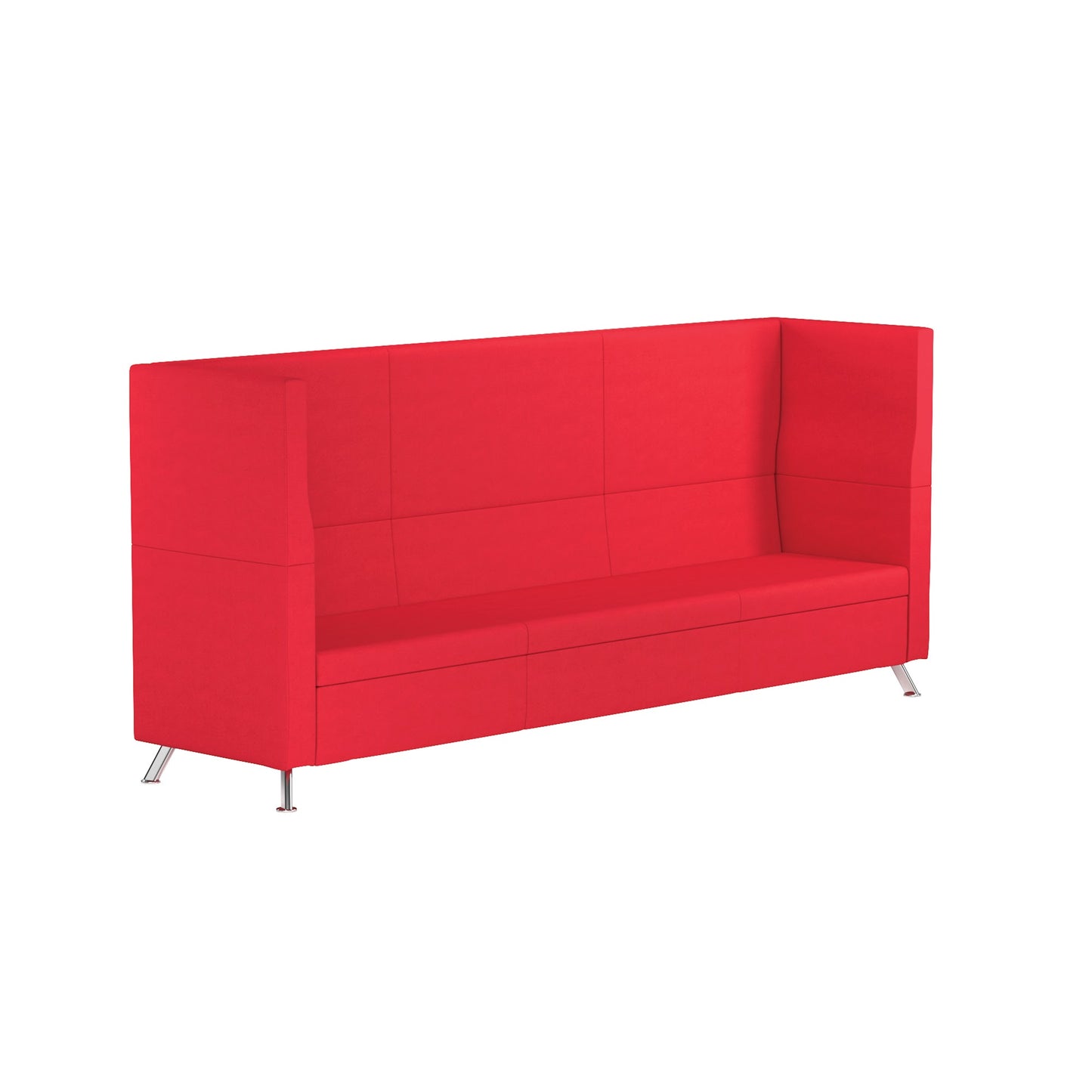 Three Seater Metal Frame Modular Reception Booth