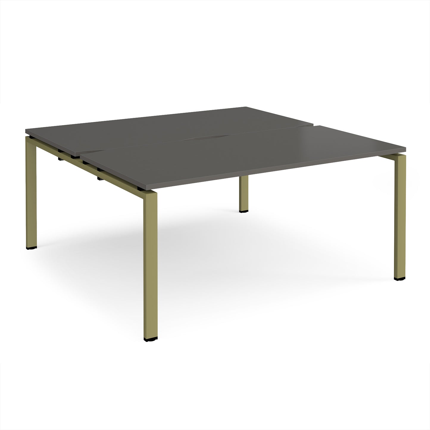 Adapt back to back desks 1600mm deep - E1616-GN-OG