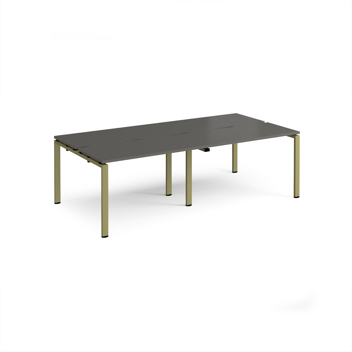 Adapt double back to back desks 1200mm deep - E2412-GN-OG