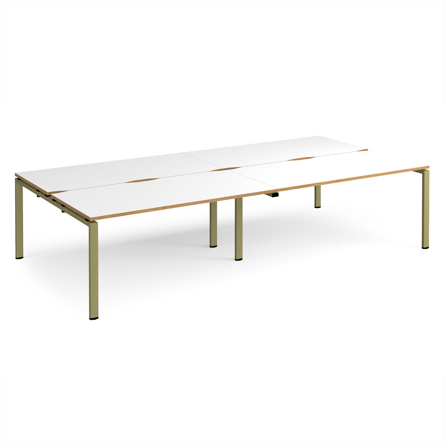 Adapt double back to back desks 1600mm deep - E3216-GN-WO