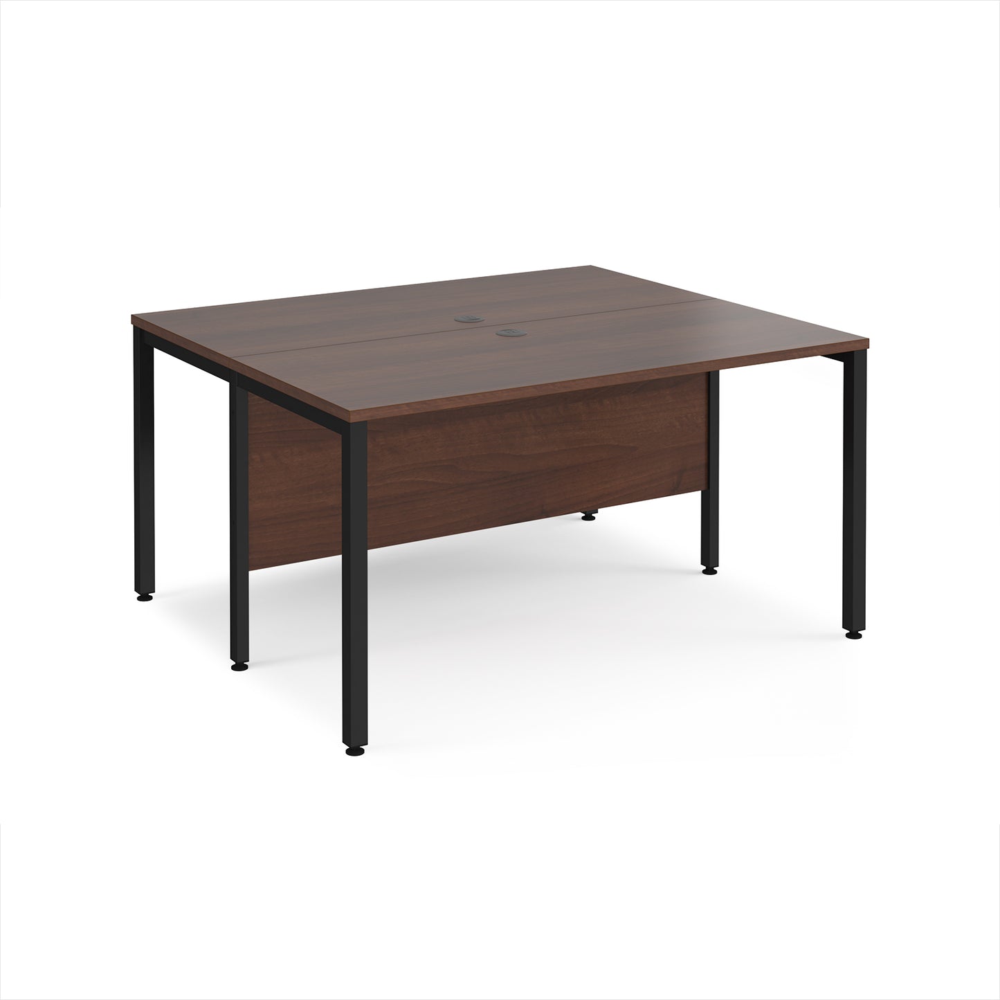 Maestro 25 bench back to back straight desks 1200mm - MB1412BKW