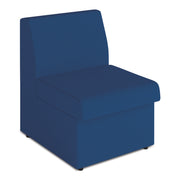 Contemporary Modular Fabric Low Back Sofa