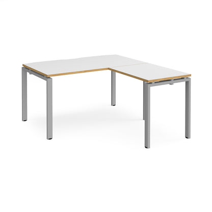 Adapt straight desk with return - ER1488-S-WO