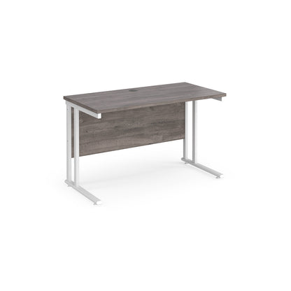 Maestro 25 cantilever 600mm deep desk - MC612WHGO