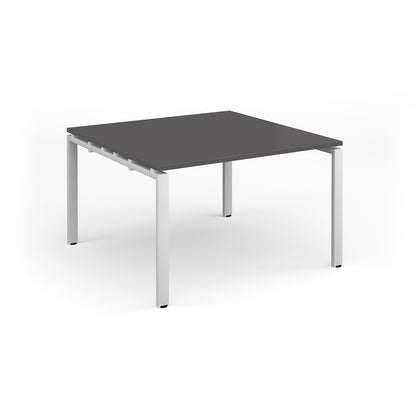 Adapt square boardroom table - EBT1212-WH-OG