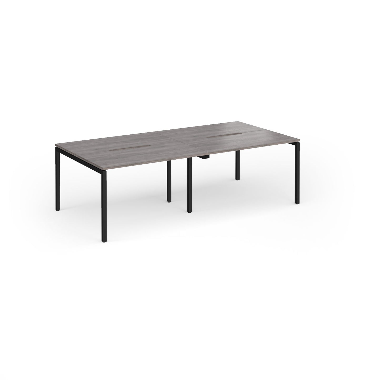 Connex Plus Goal Post Double Back to Back Desks 1200mm deep - GCO2412-K-GO