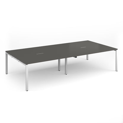 Adapt rectangular boardroom table - EBT3216-WH-OG