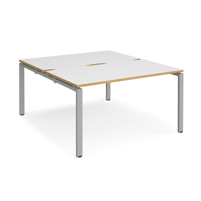 Adapt back to back desks 1600mm deep - E1416-S-WO