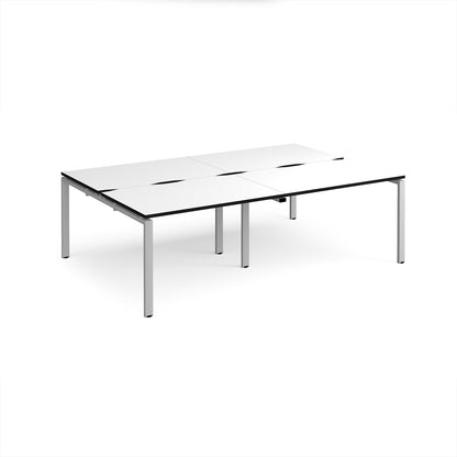 Adapt double back to back desks 1600mm deep - E2416-S-WK