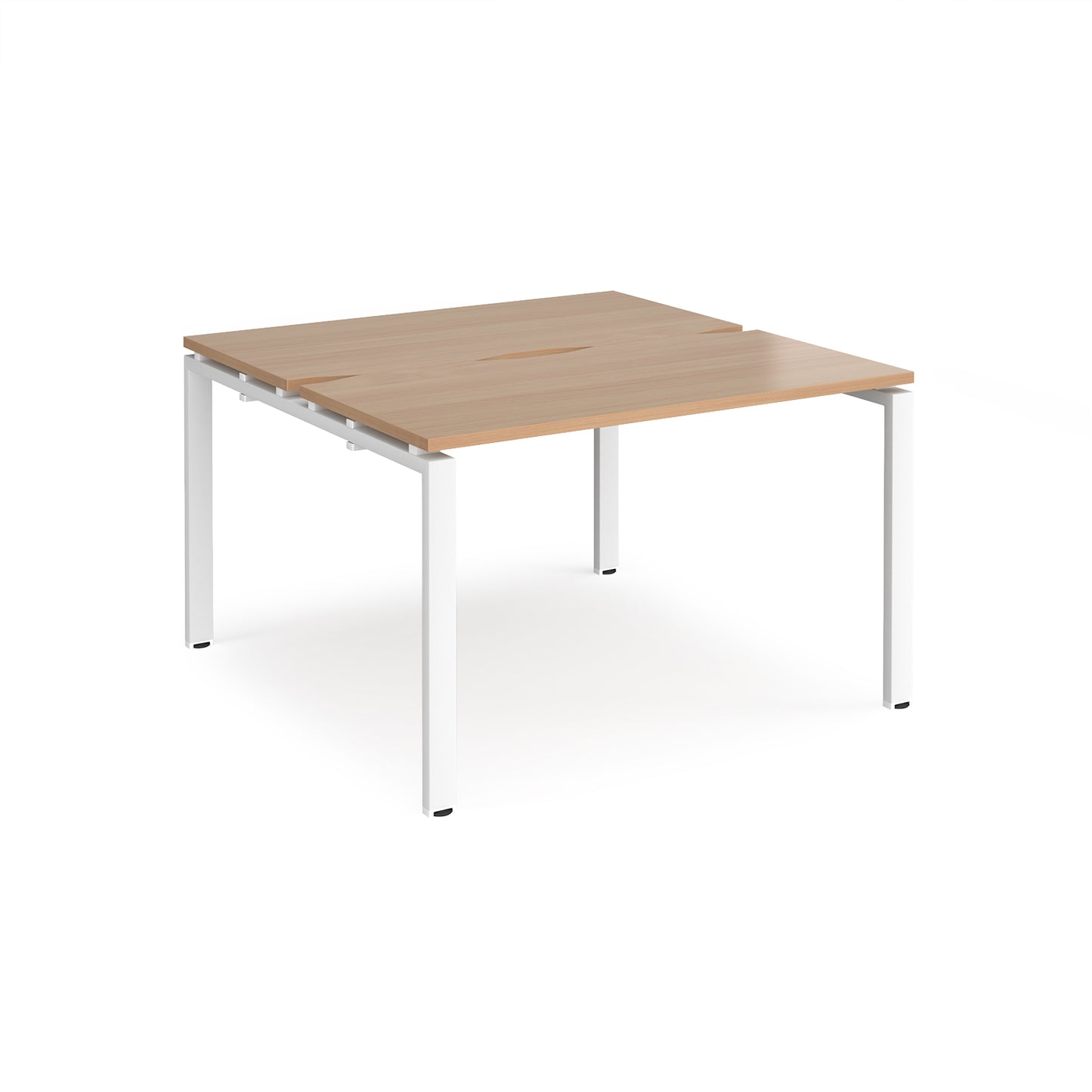 Adapt back to back desks 1200mm deep - E1212-WH-B