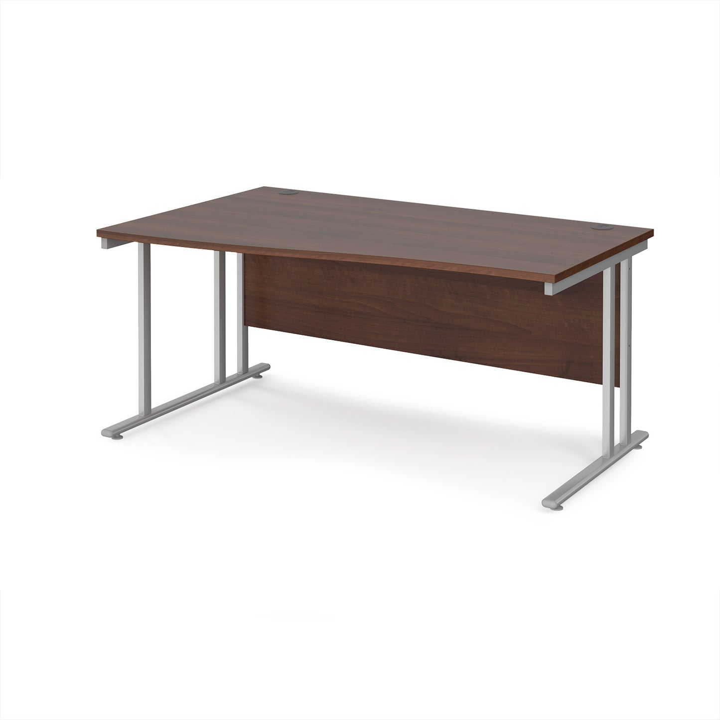 Maestro 25 cantilever left hand wave desk - MC16WLSW