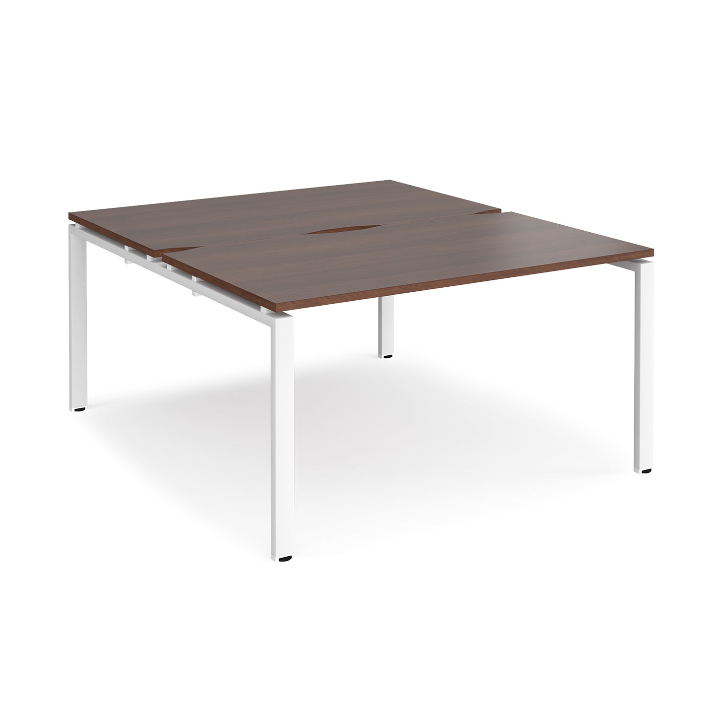 Adapt back to back desks 1600mm deep - E1416-WH-W