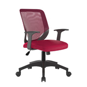Medium Back Operator Armchair with Black Base