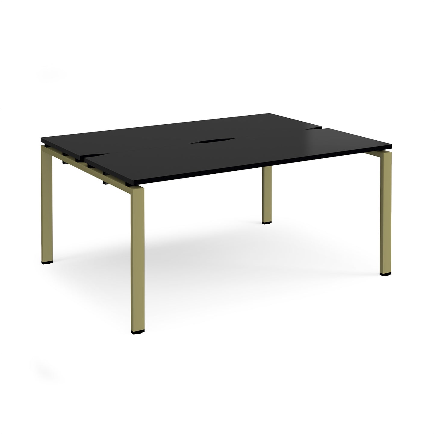 Adapt back to back desks 1200mm deep - E1612-GN-BK
