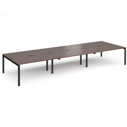 Adapt triple back to back desks 1600mm deep - E4816-K-W