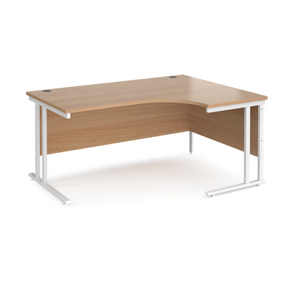 Maestro 25 cantilever right hand ergonomic desk - MC16ERWHB