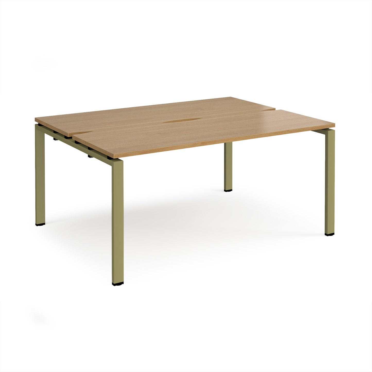 Adapt back to back desks 1200mm deep - E1612-GN-O