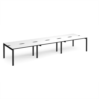 Adapt triple back to back desks 1200mm deep - E4212-K-WK