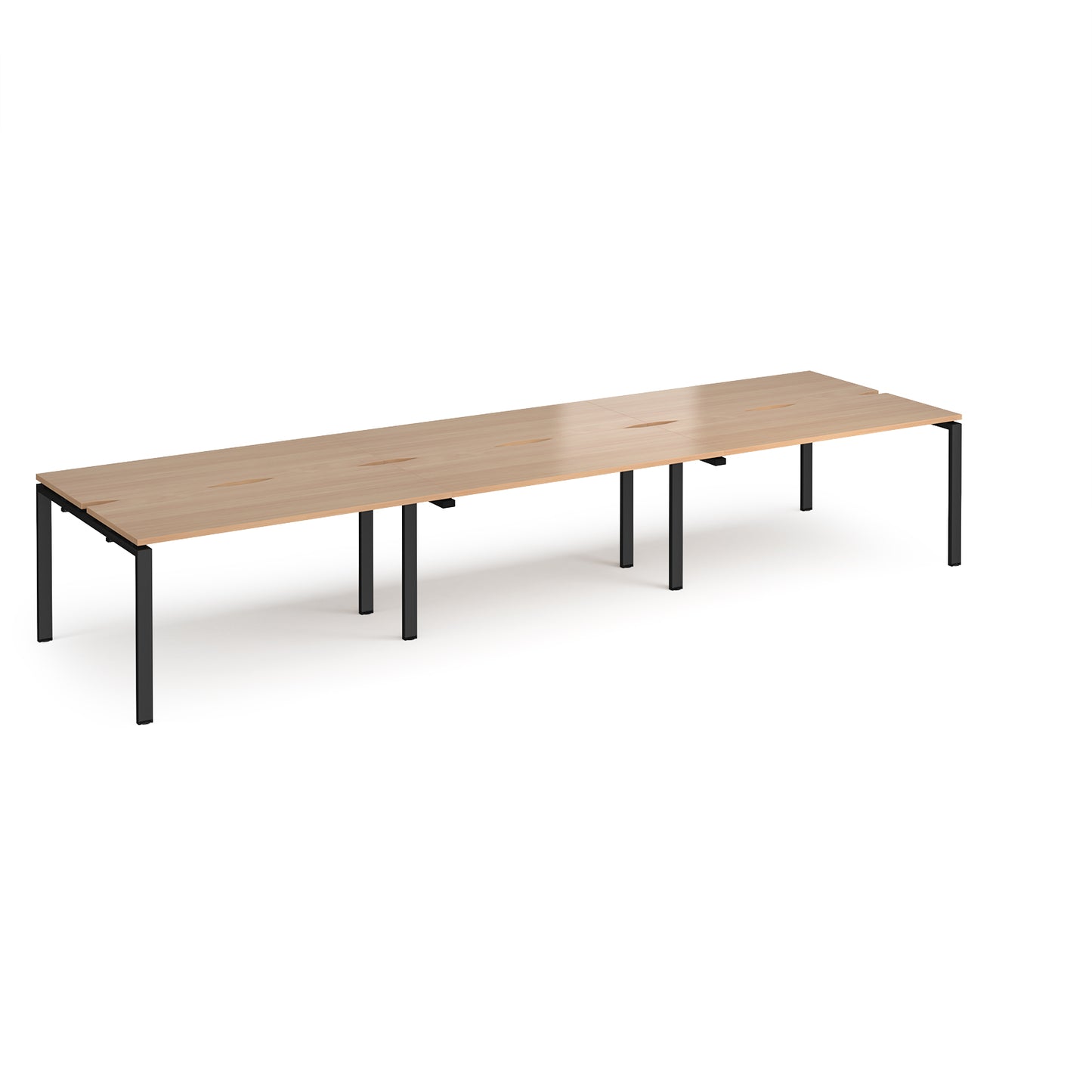Adapt triple back to back desks 1200mm deep - E4212-K-B