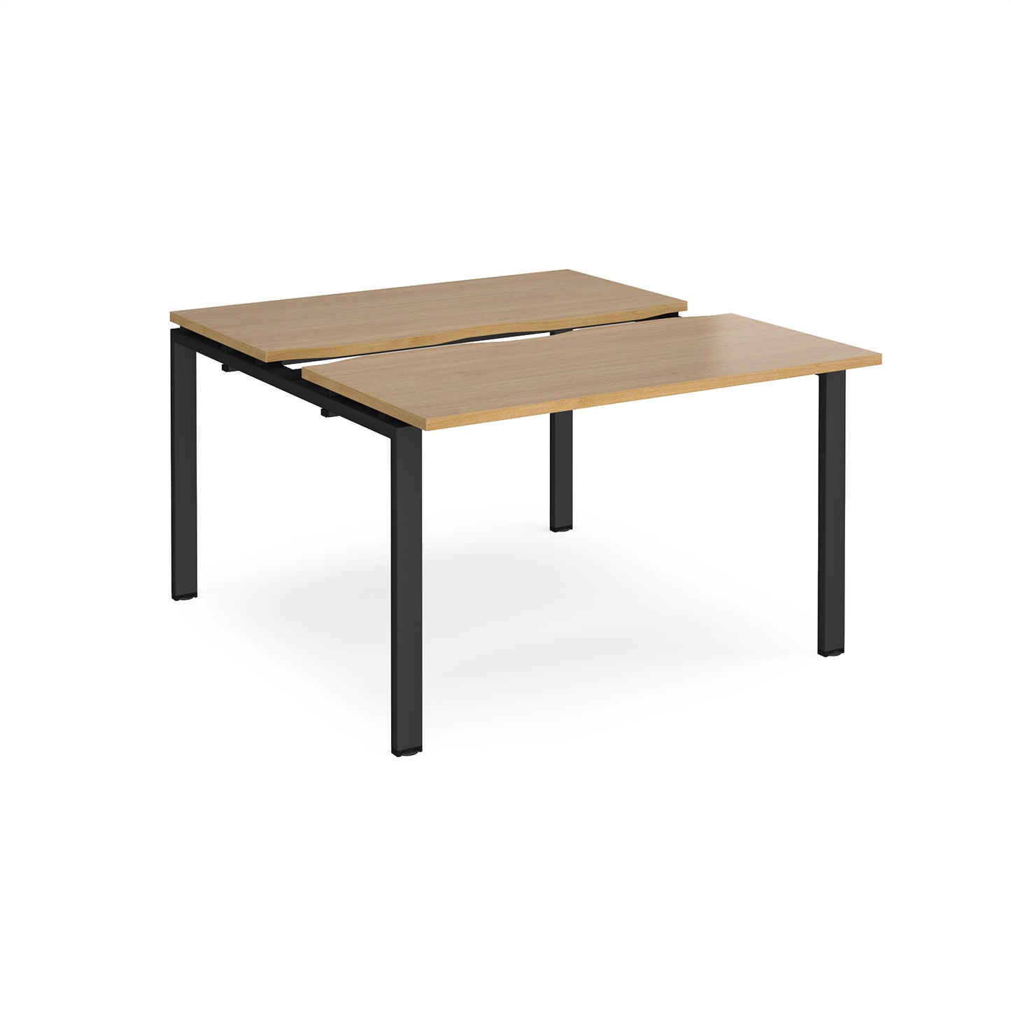 Adapt sliding top B2B desks 1200mm deep - STE1212-K-O