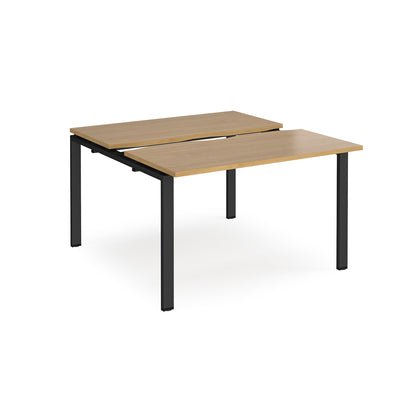 Adapt sliding top B2B desks 1200mm deep - STE1212-K-O