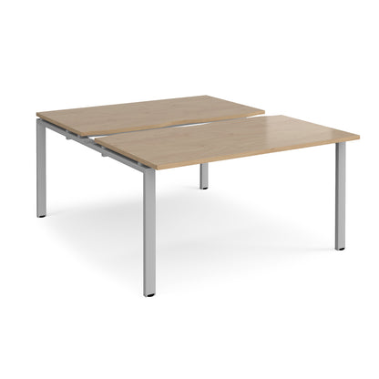 Adapt sliding top B2B desks 1600mm deep - STE1416-S-KO