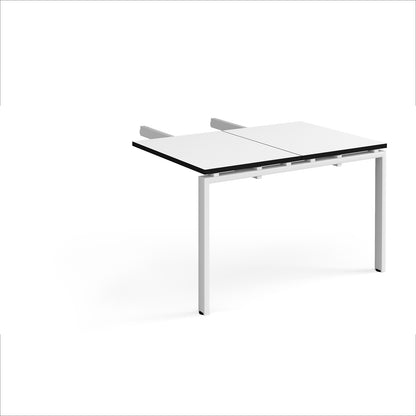 Adapt add on return desks - ER812-AB-WH-WK