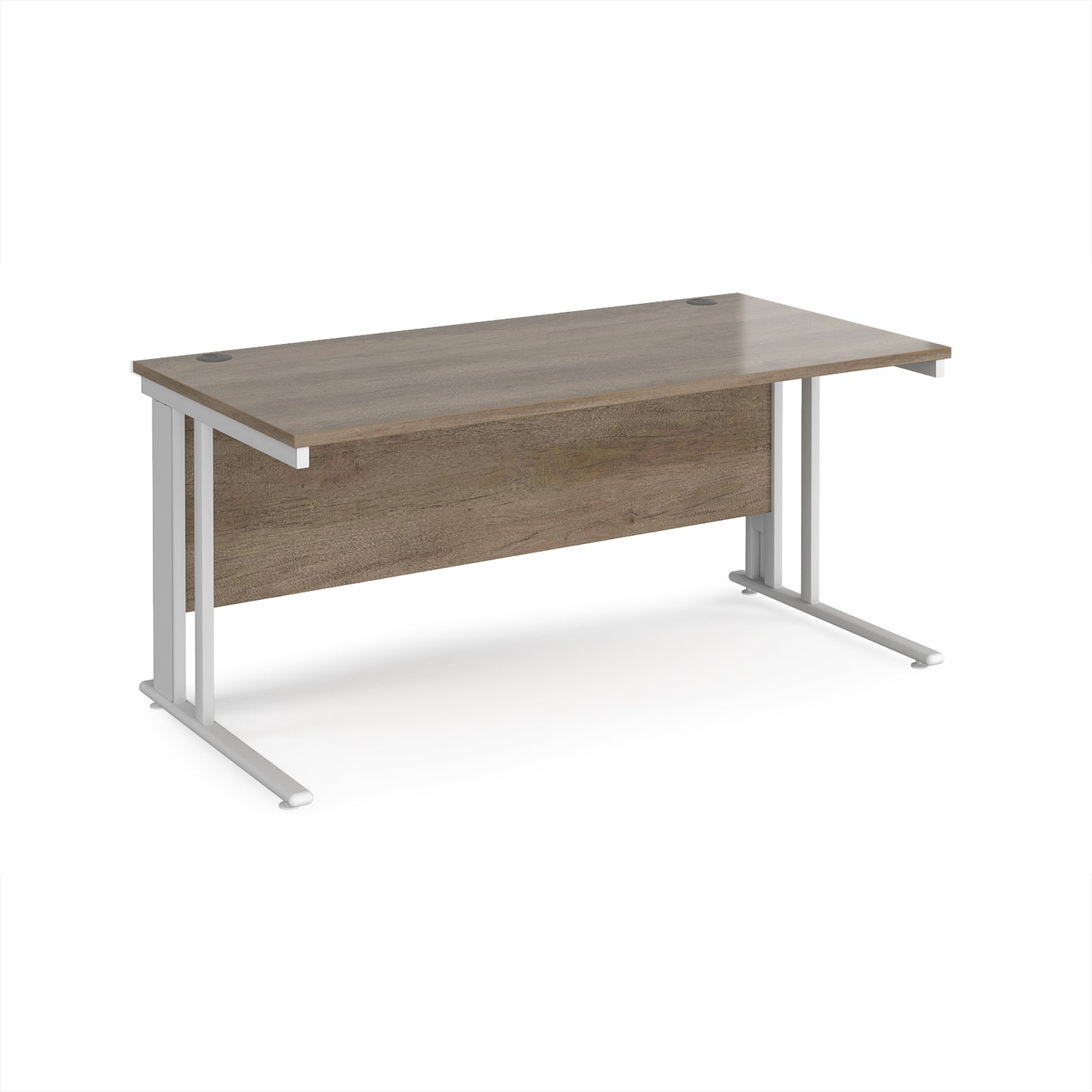 Maestro 25 cable managed 800mm deep desk - MCM16WHNO