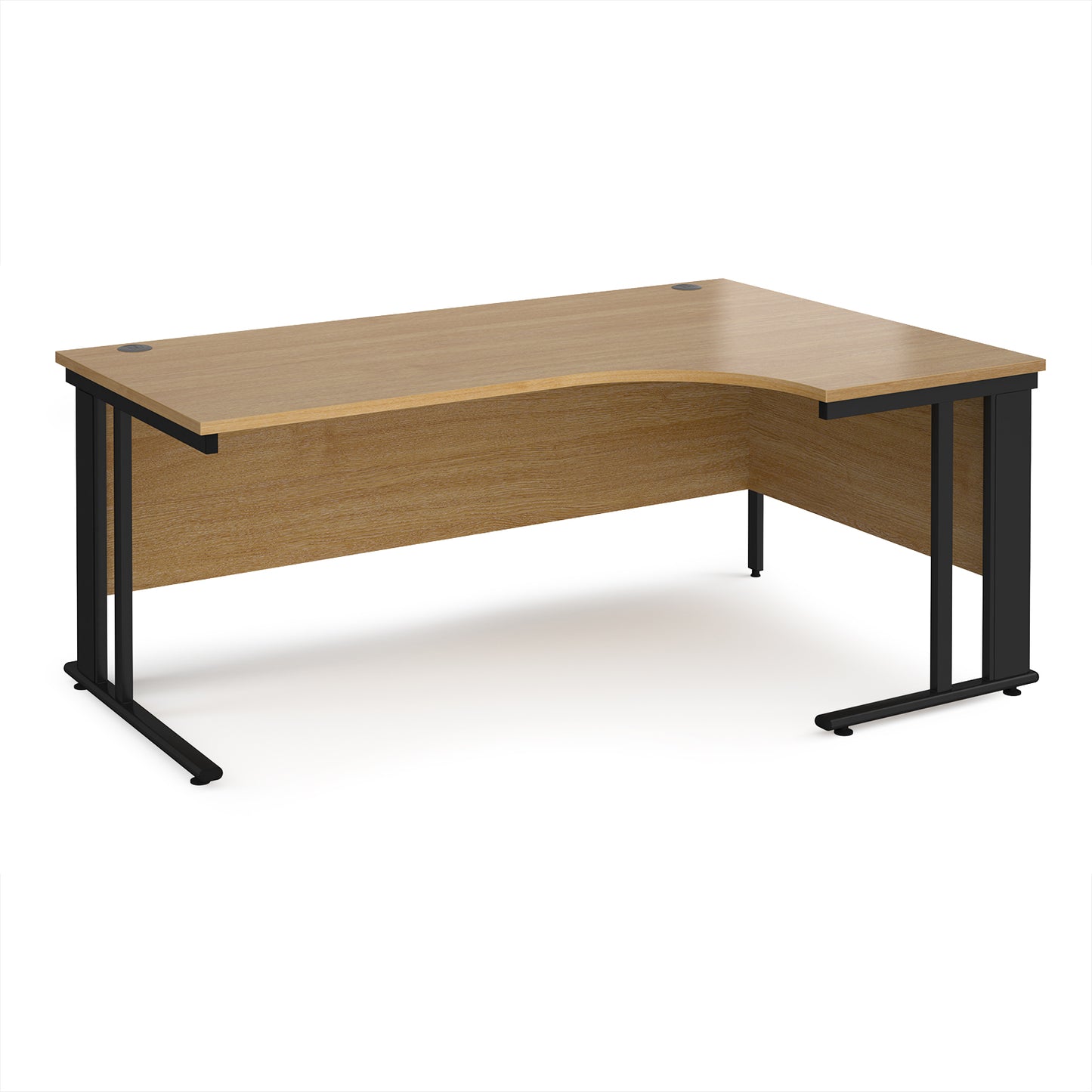 Maestro 25 cable managed right hand ergonomic desk - MCM18ERKO