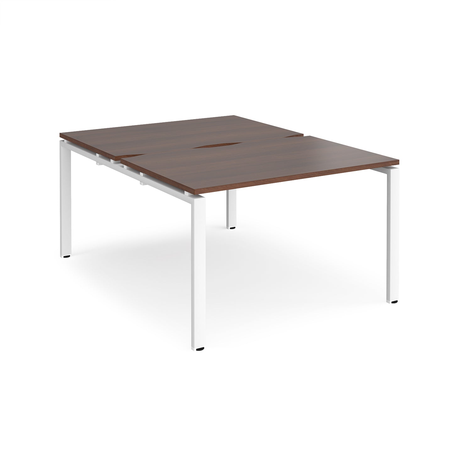 Adapt back to back desks 1600mm deep - E1216-WH-W