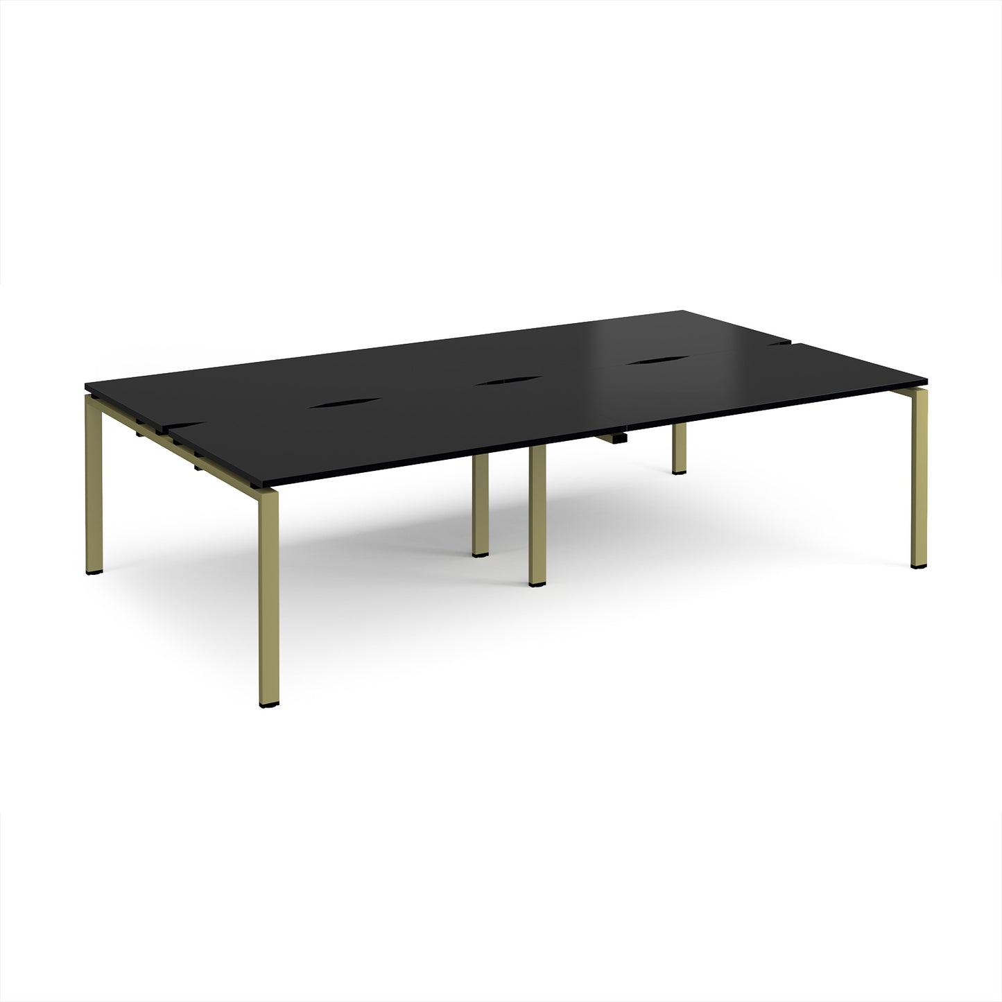 Adapt double back to back desks 1600mm deep - E2816-GN-BK